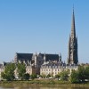 Panorama sur Bordeaux, la Garonne et la basilique Saint Michel