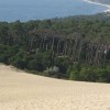 Vue sur le bassin d'Arcachon depuis la dune de Pilat