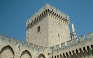 Le palais des Papes à Avignon