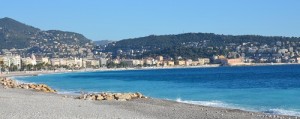 Plages de Nice dans la baie des Anges